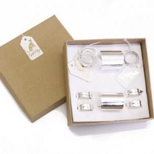 Galisfly Silver Stack Ring Box