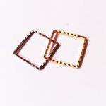 Square Above The Knuckle Rings - Set Of 2 Gold And..